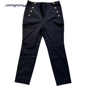 Banana Republic pants |  Black gold captain buttons | Color: Black | Size: 4 S |